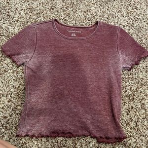 American eagle cropped baby Tee